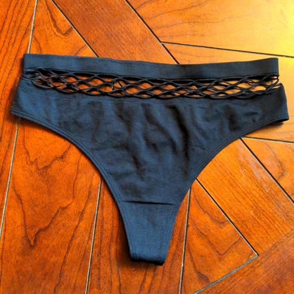 Victoria's Secret Other - Victoria's Secret High-Waist Fishnet Thong/String